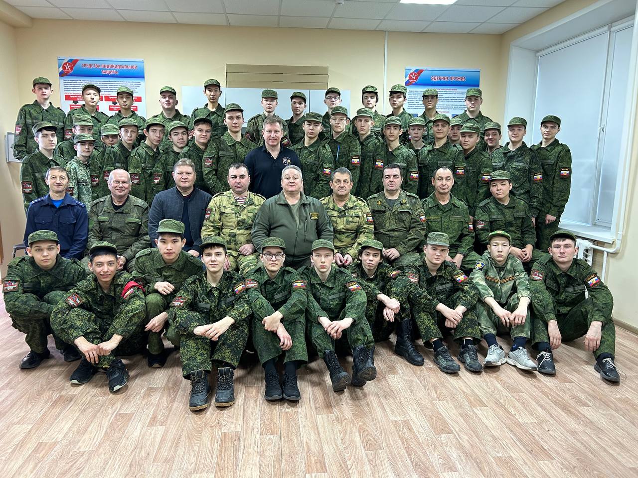 Пятидневные учебные сборы юношей 10-х классов Новоузенского района  по основам военной службы.