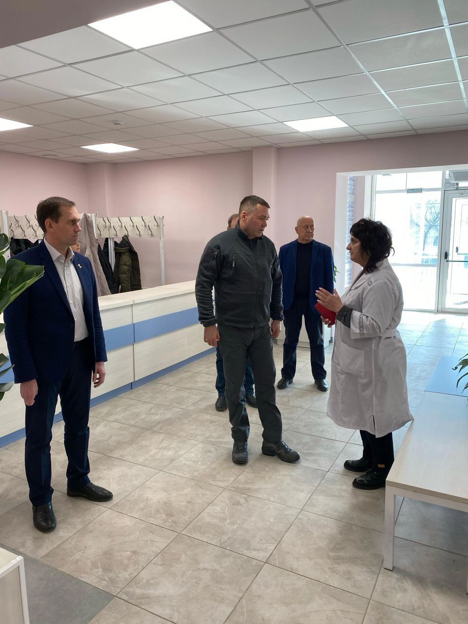 В Новоузенске Роман Грибов  обсудил с медиками вопросы укомплектованности кадрами.
