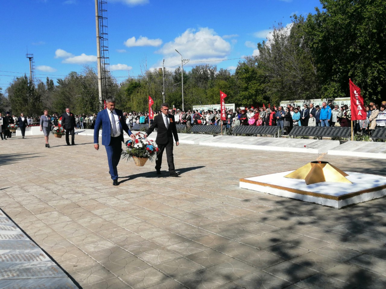 Митинг памяти «Помнить, чтобы жить» у Мемориала Воинской Славы.