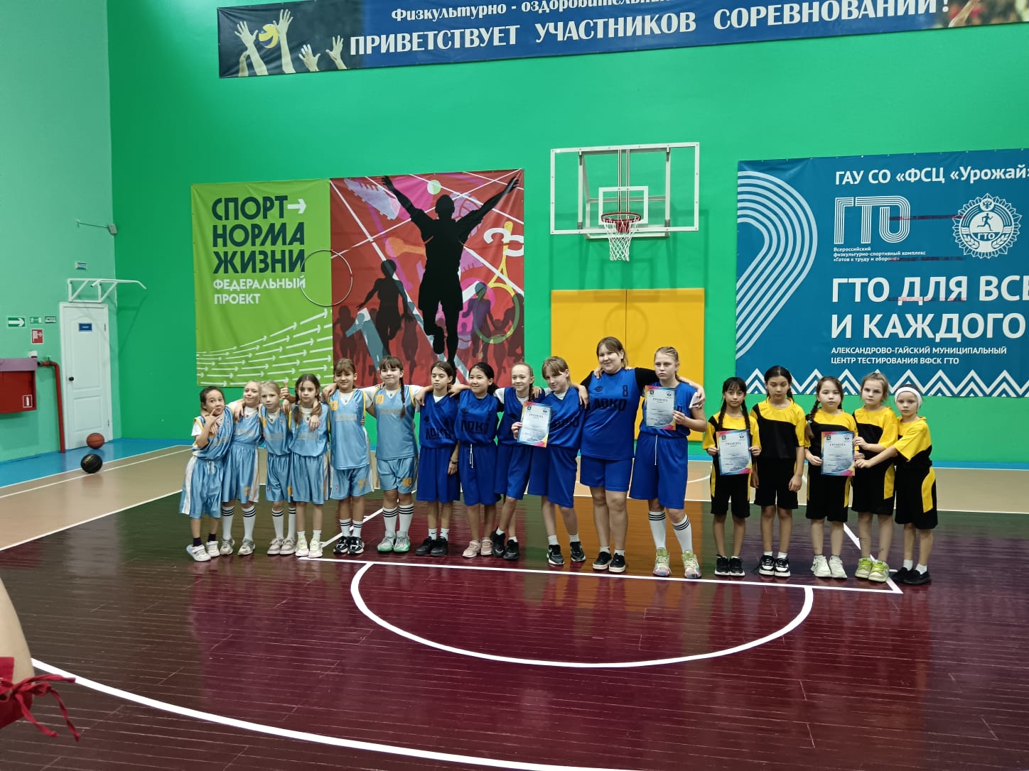 Новогодний турнир по баскетболу  среди девочек 2013 г и младше.