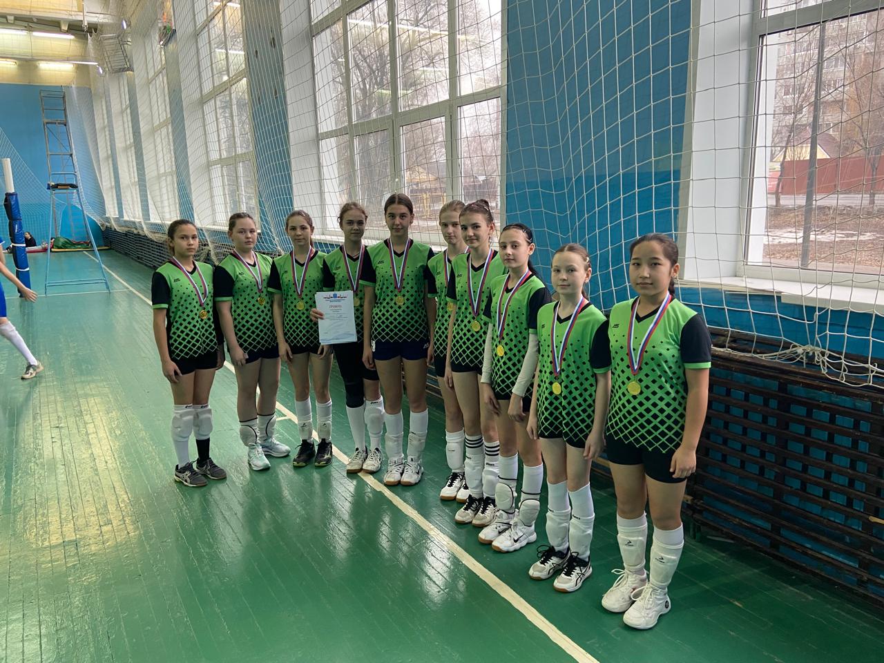 Девушки Новоузенской спортивной школы – чемпионки области по волейболу!.