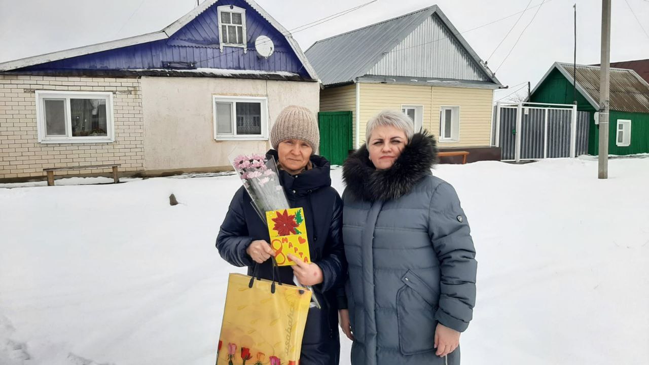 Акция «Букетик с фронта».