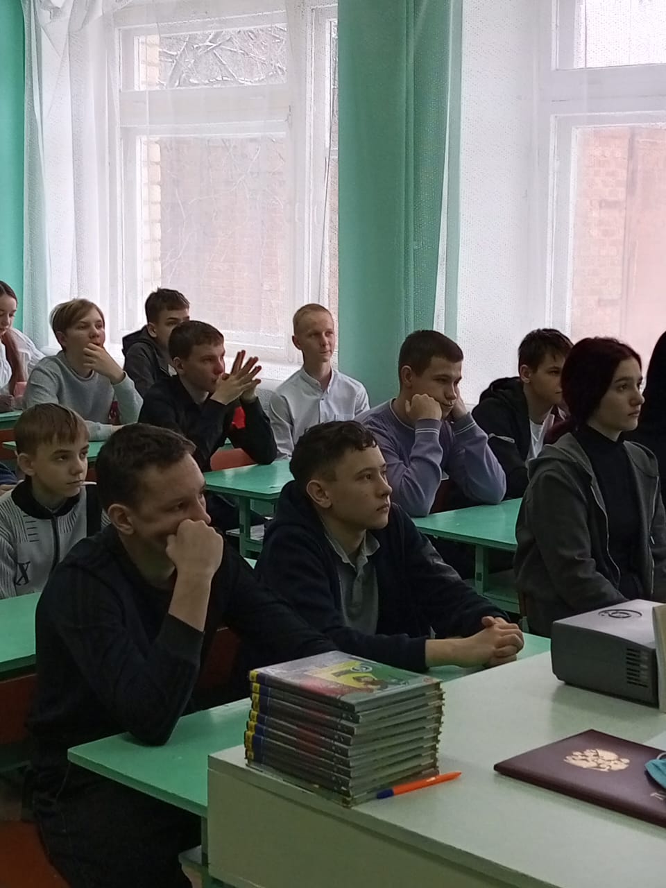 Урок мужества с участником СВО для учащихся МОУ СОШ 8 им. В.И. Курова г. Новоузенска..