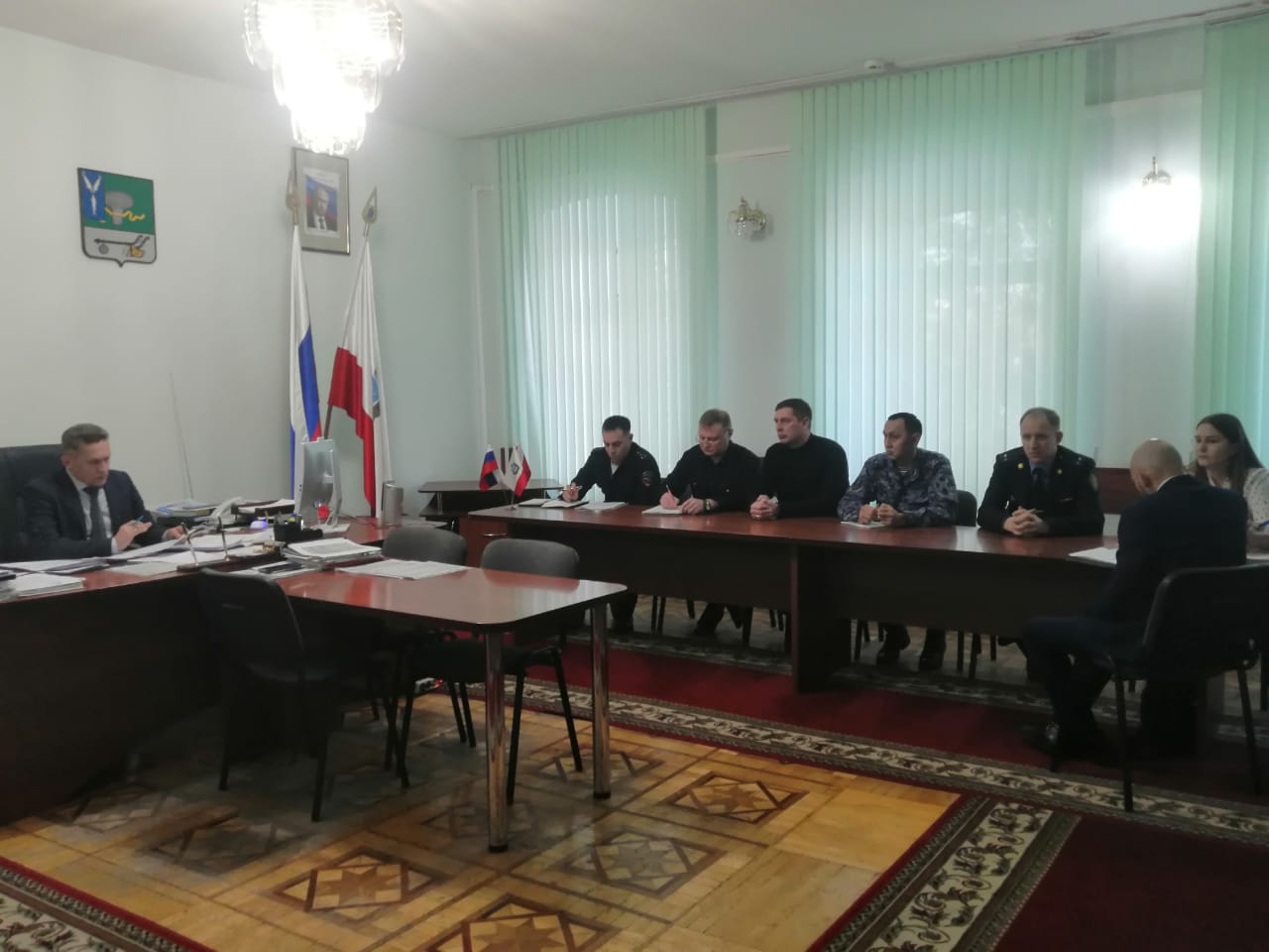 Заседание АТК Новоузенского муниципального района.