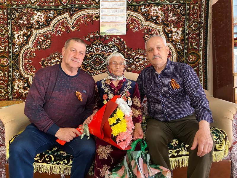 95-летний юбилей труженицы тыла.
