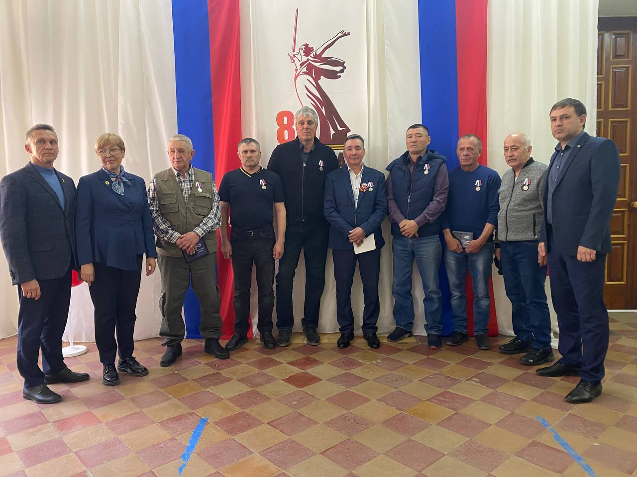 В районном Доме Культуры прошел фестиваль патриотической песни «Звон Победы», посвященный 80-летию Победы..
