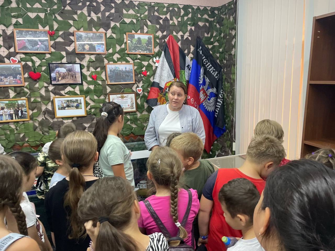 В музее истории специальной военной операции города Новоузенска прошёл час памяти «Нам не забыть июньский этот день».