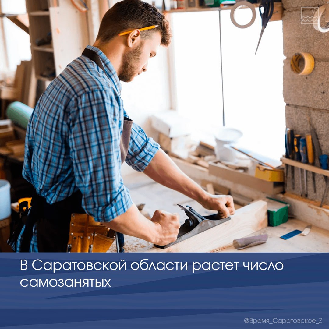 В Саратовской области растет число самозанятых.
