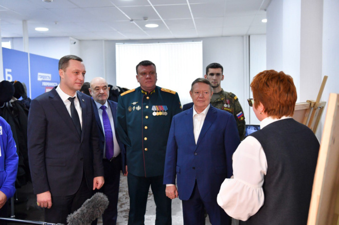 В Саратове открылся штаб общественной поддержки.
