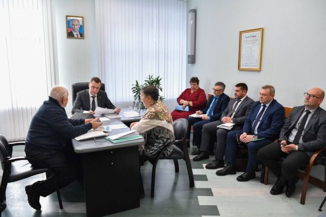 Роман Бусаргин провел личный прием граждан.