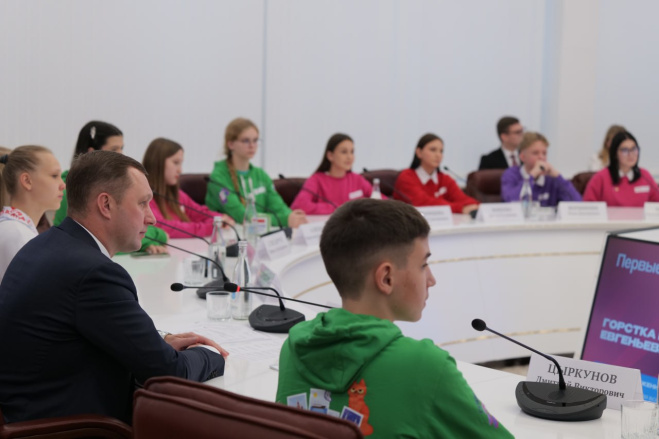 Роман Бусаргин встретился с победителями Всероссийского конкурса «Большая перемена».