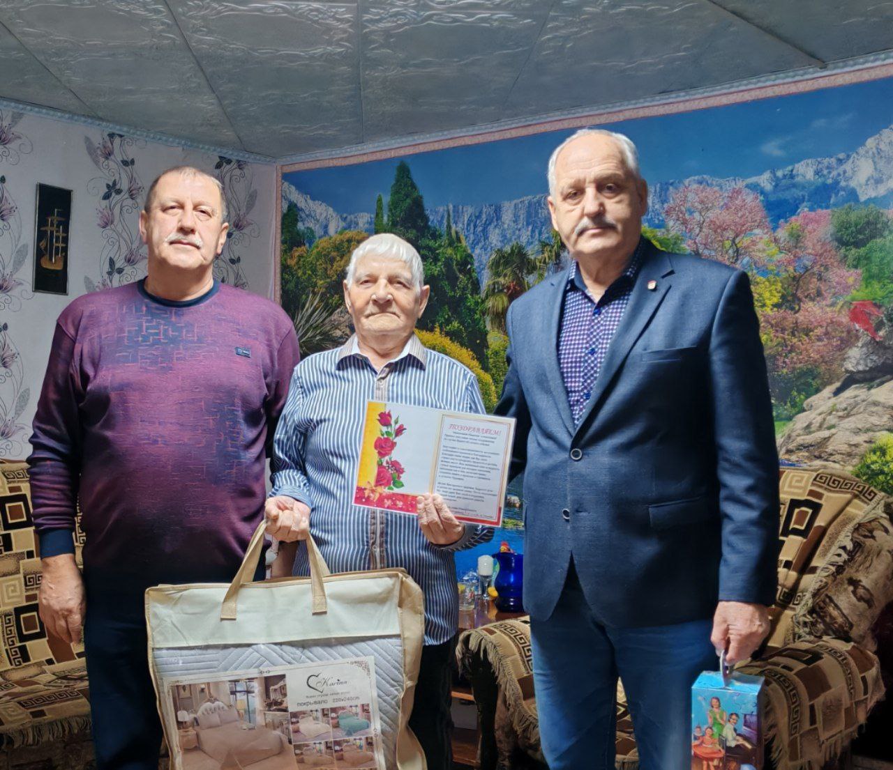 Участник Карибского кризиса отметил 85-летний юбилей.