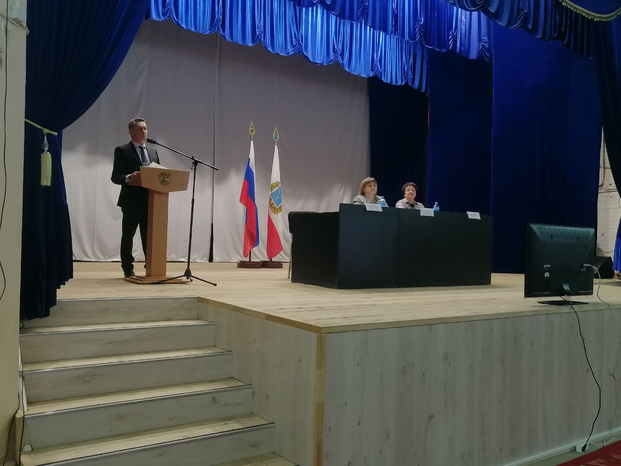 Заседание собрания актива Новоузенского муниципального района.