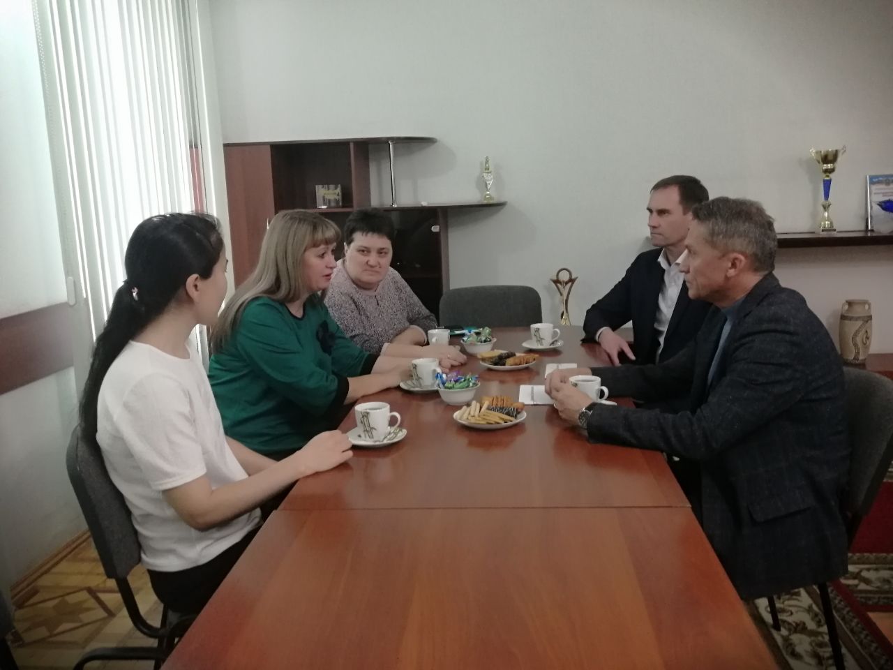 Встреча главы района с педагогами, ставшими участниками федеральной программы «Земский учитель» и региональной программы «Сельский педагог».