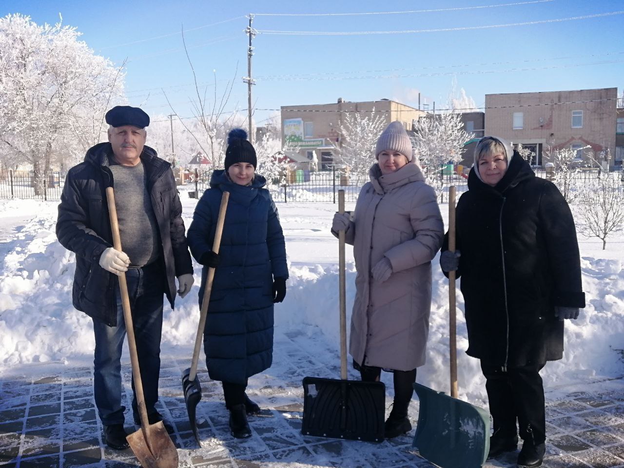 Акция «Снежный десант».