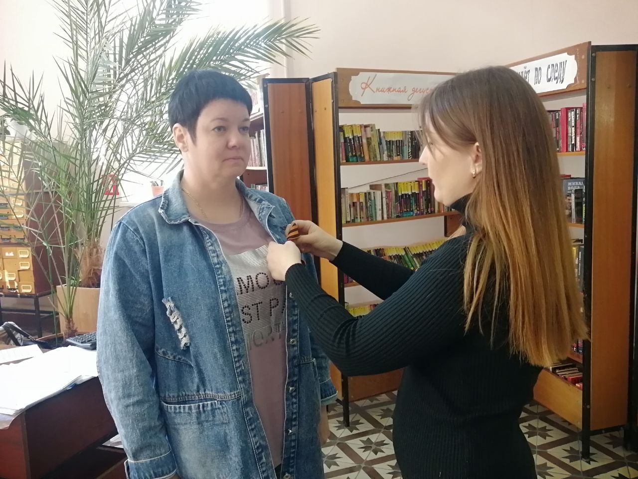 Акция «Георгиевская ленточка» продолжается.