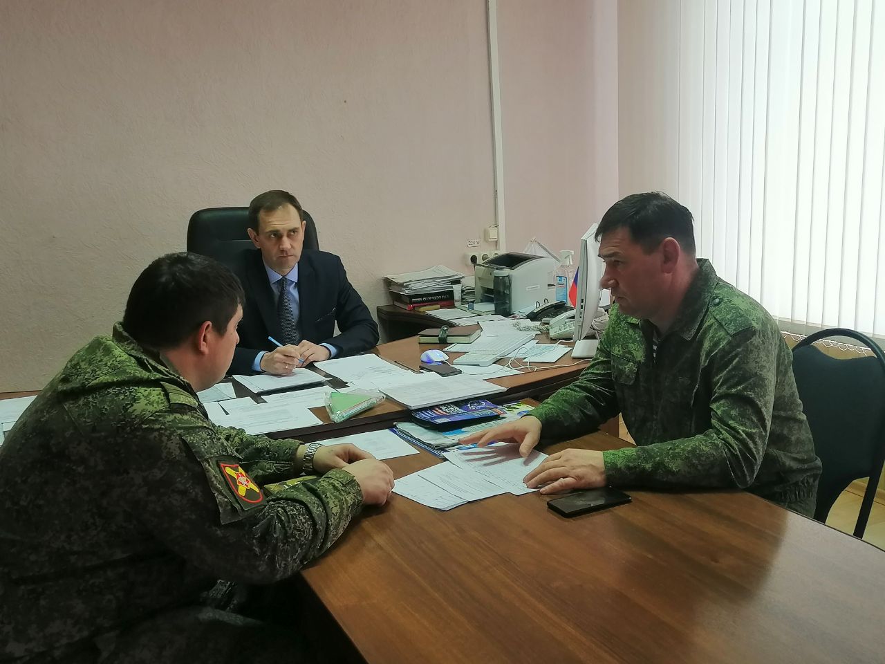 В администрации района прошло рабочее совещание.