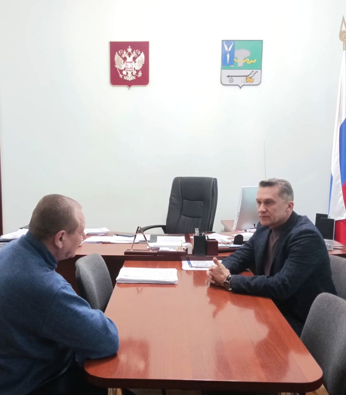 Глава Новоузенского МР провёл приём жителей по различным вопросам.