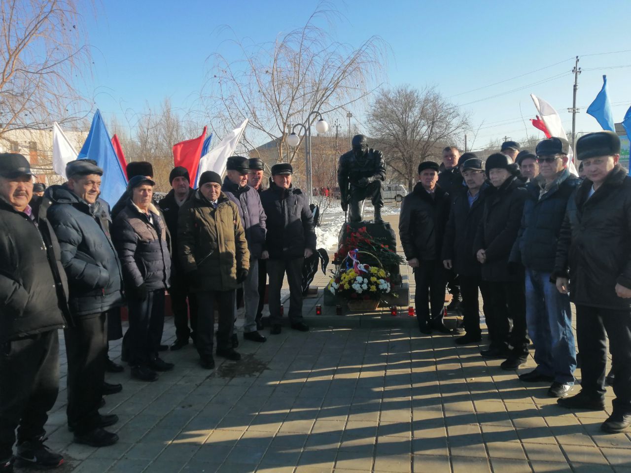 Митинг, посвященный «Дню памяти о россиянах, исполнявших служебный долг за пределами Отечества» и 35-й годовщине вывода советских войск из Афганистана.