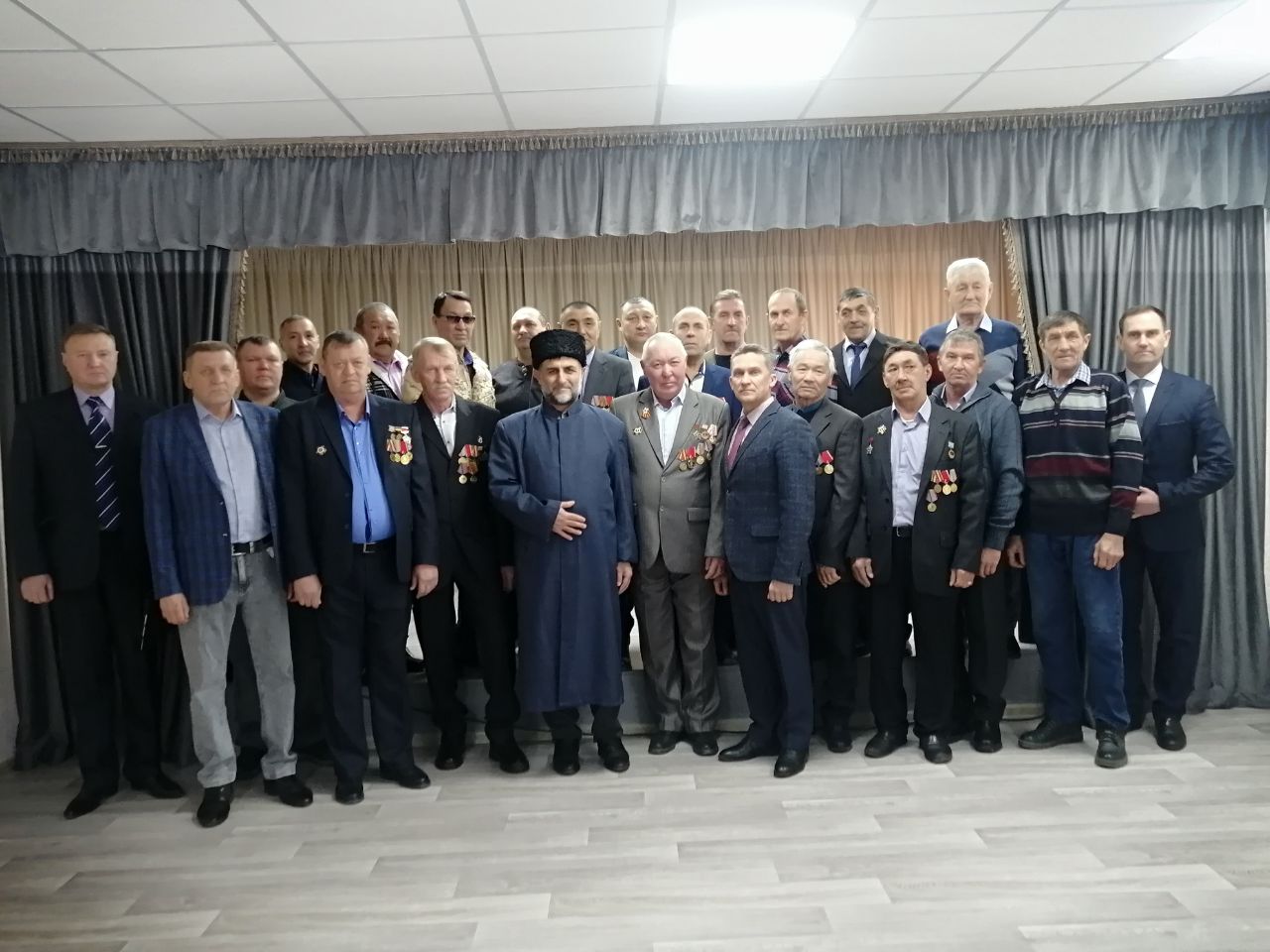 ВЕТЕРАНОВ АФГАНСКОЙ ВОЙНЫ НАГРАДИЛИ ЮБИЛЕЙНЫМИ МЕДАЛЯМИ.