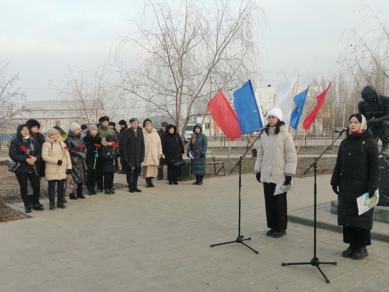 Митинг, посвященный Дню героев Отечества.