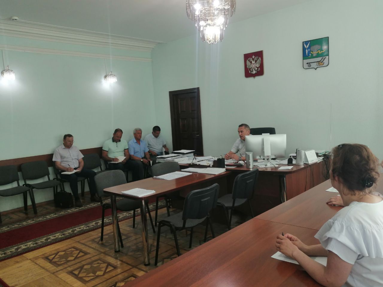 Совещание с главами муниципальных образований Новоузенского муниципального района.