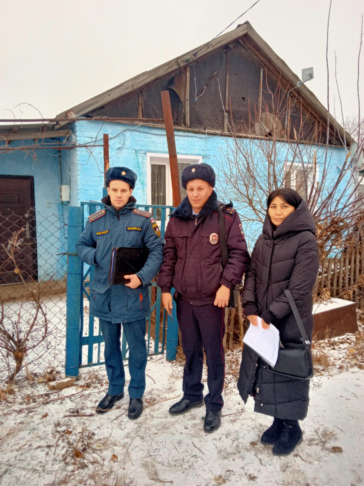 В районе продолжаются межведомственные рейды по проверке состояния  пожарной безопасности в жилых помещениях семей, находящихся в социально опасном положении, в трудной жизненной ситуации.